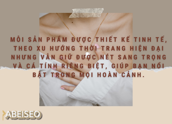 PHỤ KIỆN THỜI TRANG TẠI ABEISEO